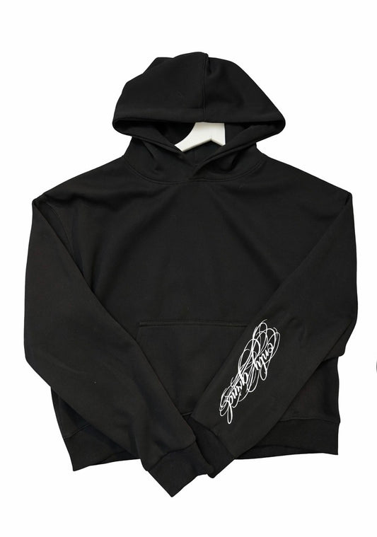 only grind sleeve hoodie